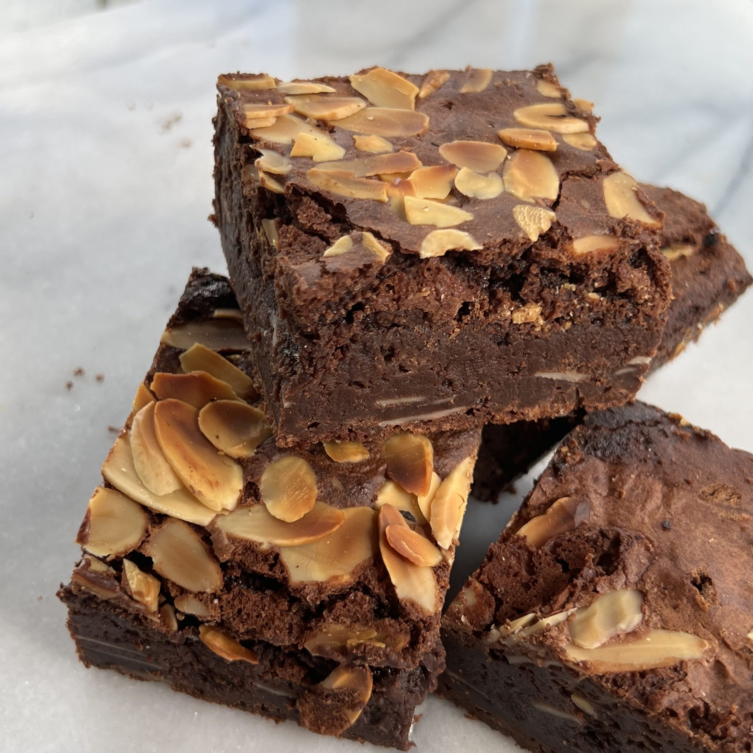 Chocolate Almond Brownie Kamui Farm Icecream, Bakery & Homestead